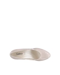 hellbeige Leder Pumps von Gabor