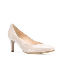 hellbeige Leder Pumps von Högl