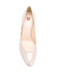 hellbeige Leder Pumps von Högl