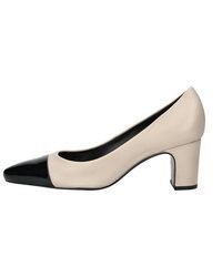 hellbeige Leder Pumps von Högl