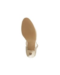 hellbeige Leder Pumps von Lei by tessamino