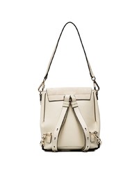 hellbeige Leder Rucksack von Chloé