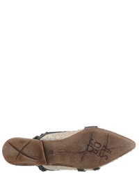 hellbeige Leder Slipper von A.S.98