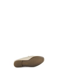 hellbeige Leder Slipper von Gabor