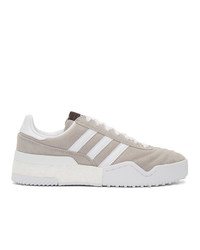 hellbeige Leder Sportschuhe von Adidas Originals By Alexander Wang