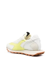 hellbeige Leder Sportschuhe von RUN OF