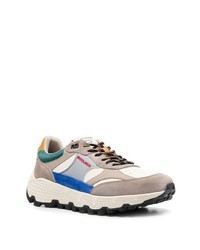 hellbeige Leder Sportschuhe von Woolrich