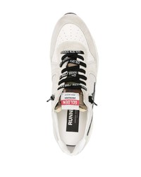 hellbeige Leder Sportschuhe von Golden Goose