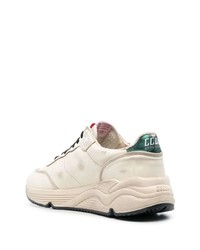 hellbeige Leder Sportschuhe von Golden Goose