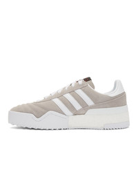 hellbeige Leder Sportschuhe von Adidas Originals By Alexander Wang