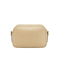 hellbeige Leder Umhängetasche von Fendi