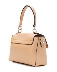 hellbeige Leder Umhängetasche von Chloé