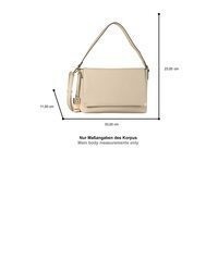 hellbeige Leder Umhängetasche von Gabor