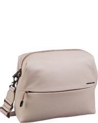 hellbeige Leder Umhängetasche von Mandarina Duck