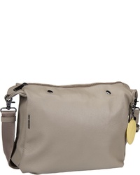 hellbeige Leder Umhängetasche von Mandarina Duck