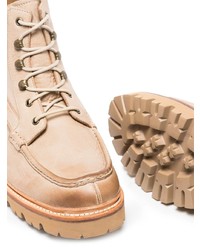 hellbeige Lederfreizeitstiefel von Grenson