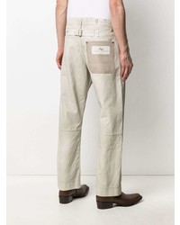 hellbeige Lederjeans von Diesel