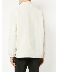 hellbeige leichte Shirtjacke von Jil Sander