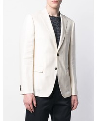 hellbeige Leinen Sakko von Z Zegna