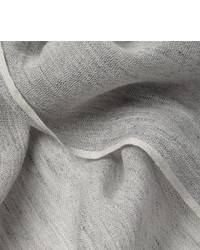 hellbeige Leinen Schal von Loro Piana