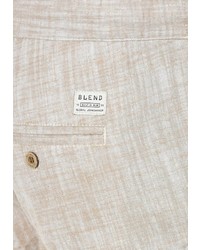 hellbeige Leinen Shorts von BLEND