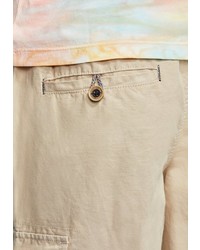 hellbeige Leinen Shorts von colours & sons