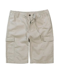 hellbeige Leinen Shorts von JP1880