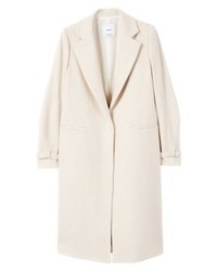 hellbeige Mantel von Mango