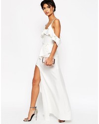 hellbeige Maxikleid von Asos