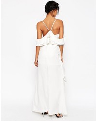 hellbeige Maxikleid von Asos