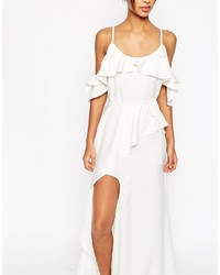 hellbeige Maxikleid von Asos