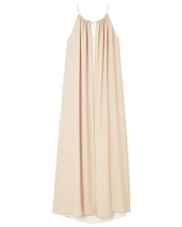 hellbeige Maxikleid von Mango