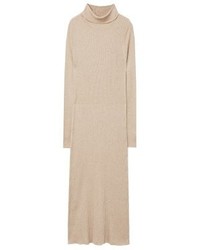 hellbeige Maxikleid von Mango