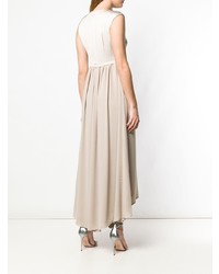 hellbeige Midikleid von Peserico