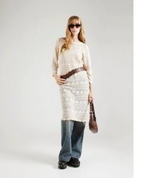 hellbeige Midikleid von Jdy