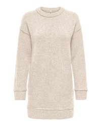 hellbeige Midikleid von Only
