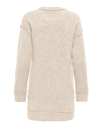 hellbeige Midikleid von Only