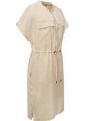 hellbeige Midikleid von Ragwear