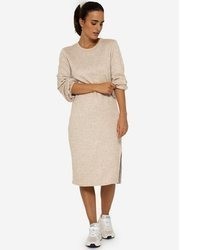 hellbeige Midikleid von SASSYCLASSY