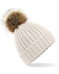 hellbeige Mütze von Beechfield®