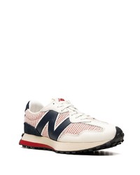 hellbeige niedrige Sneakers von New Balance