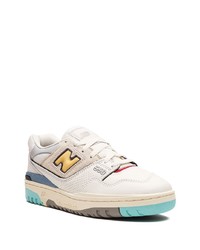 hellbeige niedrige Sneakers von New Balance