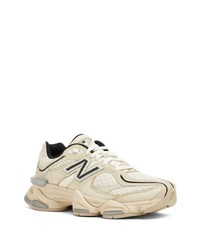 hellbeige niedrige Sneakers von New Balance