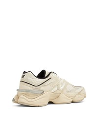 hellbeige niedrige Sneakers von New Balance