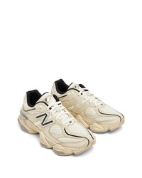 hellbeige niedrige Sneakers von New Balance