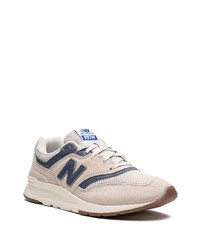 hellbeige niedrige Sneakers von New Balance