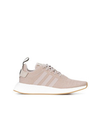 hellbeige niedrige Sneakers von adidas