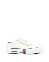 hellbeige niedrige Sneakers von PS Paul Smith