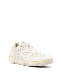 hellbeige niedrige Sneakers von Diadora