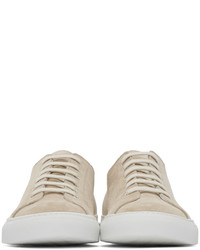 hellbeige niedrige Sneakers von Common Projects